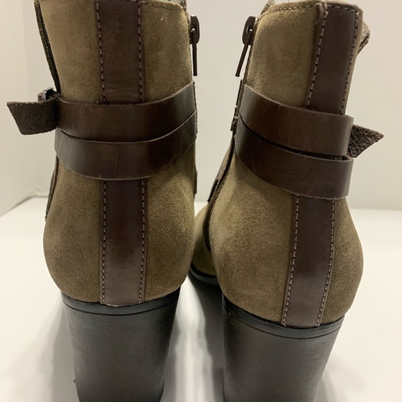Clarks Enfield Coco Leather/Suede Ankle Boots - Picture 6 of 10